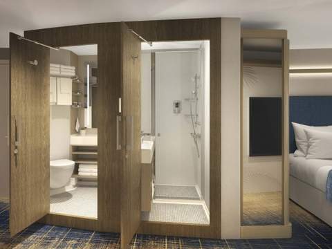 Star of the Seas Spacious Infinite Ocean View Balcony (I3) bathroom