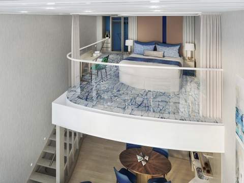 Icon of the Seas Icon Loft Suite (IL) bedroom, photo 2 of 2