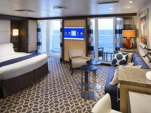 Rhapsody of the Seas Junior Suite (J3) cabin, photo 2 of 4 Rhapsody of the Seas Junior Suite (J3) cabin, photo 2 of 4