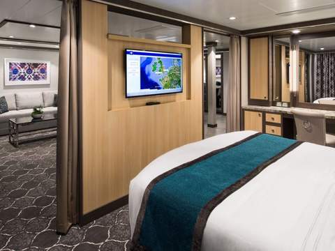 Serenade of the Seas Owner's Suite - 2 Bedroom (OT) bedroom, photo 1 of 2 Serenade of the Seas Owner's Suite - 2 Bedroom (OT) bedroom, photo 1 of 2