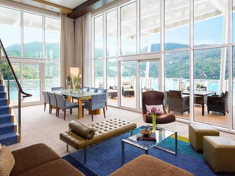 Anthem of the Seas Royal Loft Suite (RL) living area, photo 5 of 9 Anthem of the Seas Royal Loft Suite (RL) living area, photo 5 of 9
