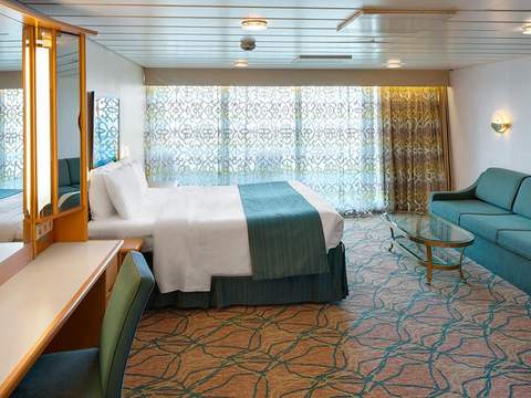 Enchantment of the Seas Spacious Ocean View Balcony (1B) cabin, photo 1 of 4