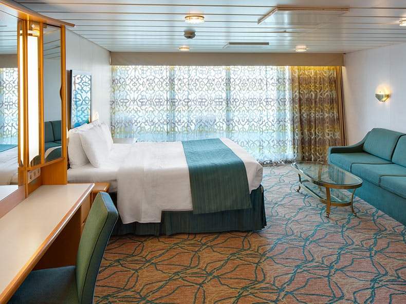 Enchantment of the Seas Spacious Ocean View Balcony (1B) cabin, photo 1 of 4