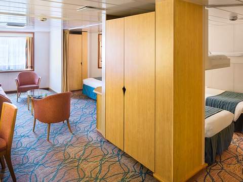 Enchantment of the Seas Ultra Spacious Ocean View (1K) photo 1 of 2 Enchantment of the Seas Ultra Spacious Ocean View (1K) photo 1 of 2