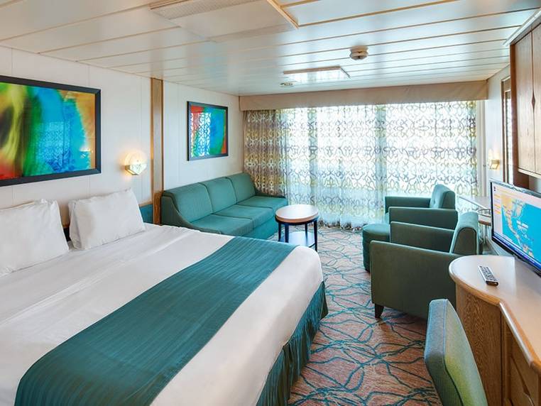 Enchantment of the Seas Sunset Junior Suite (JT) cabin, photo 1 of 2
