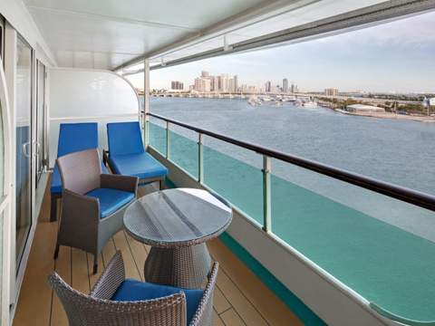 Enchantment of the Seas Grand Suite - 1 Bedroom (GS) balcony