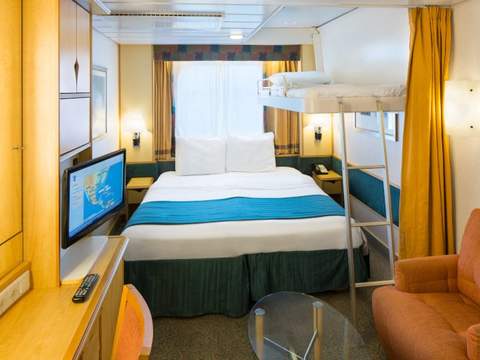 Enchantment of the Seas Ocean View (1N) cabin, photo 6 of 6