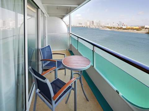 Enchantment of the Seas Spacious Ocean View Balcony - Accessible (1B) balcony, photo 2 of 2