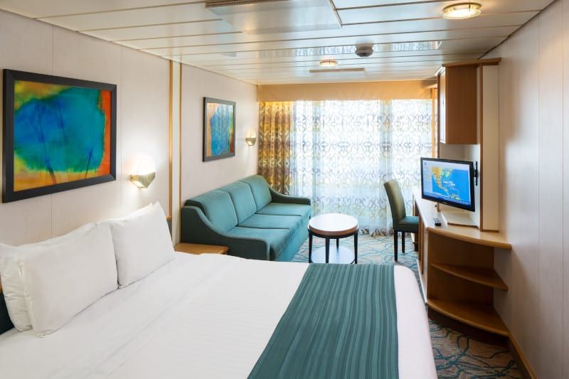 Enchantment of the Seas Spacious Ocean View Balcony (1B) cabin, photo 4 of 4