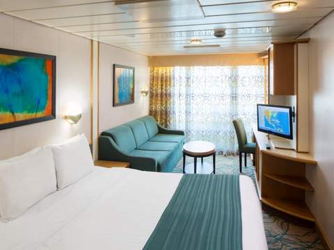 Enchantment of the Seas Spacious Ocean View Balcony (1B) cabin, photo 4 of 4