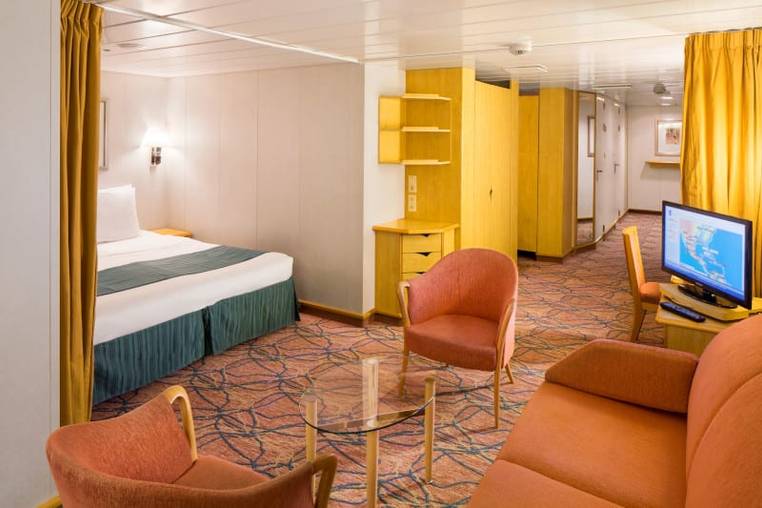 Enchantment of the Seas Ultra Spacious Ocean View (1K) cabin, photo 2 of 2