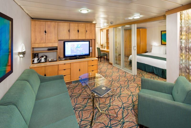 Enchantment of the Seas Grand Suite - 2 Bedroom (GT) living area, photo 3 of 3
