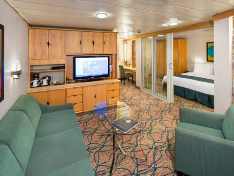 Enchantment of the Seas Grand Suite - 2 Bedroom (GT) living area, photo 3 of 3