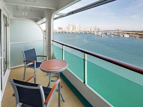 Enchantment of the Seas Junior Suite (J3) balcony, photo 2 of 2