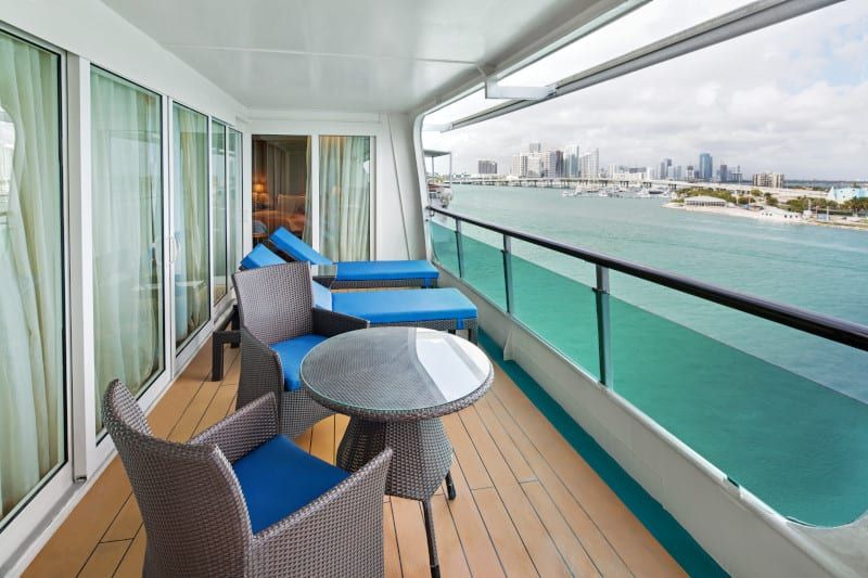 Enchantment of the Seas Royal Suite - 1 Bedroom (RS) balcony