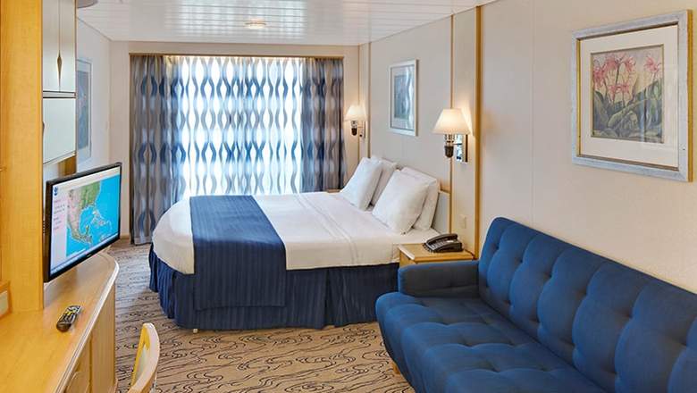 Representative photo: Explorer of the Seas Spacious Ocean View Balcony cabin