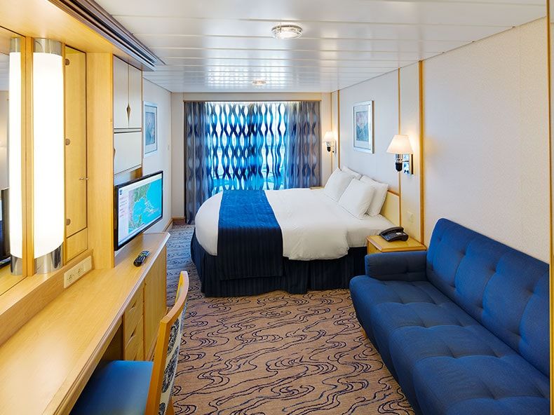 Explorer of the Seas Ocean View Balcony (2D) cabin, photo 1 of 3