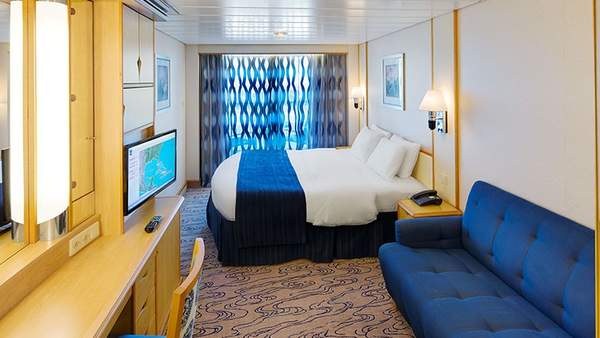 Explorer of the Seas Ocean View Balcony (4D) cabin, photo 1 of 3