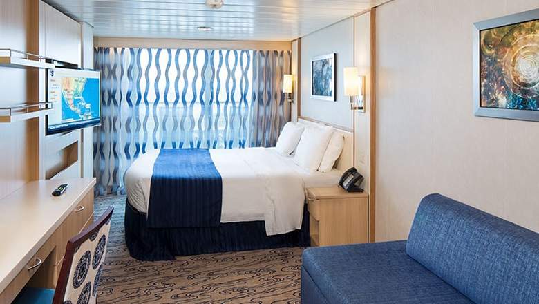 Freedom of the Seas Ocean View Balcony (2D) cabin, photo 1 of 3
