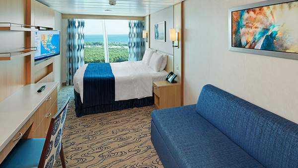 Freedom of the Seas Spacious Panoramic Ocean View (1L) cabin, photo 1 of 4