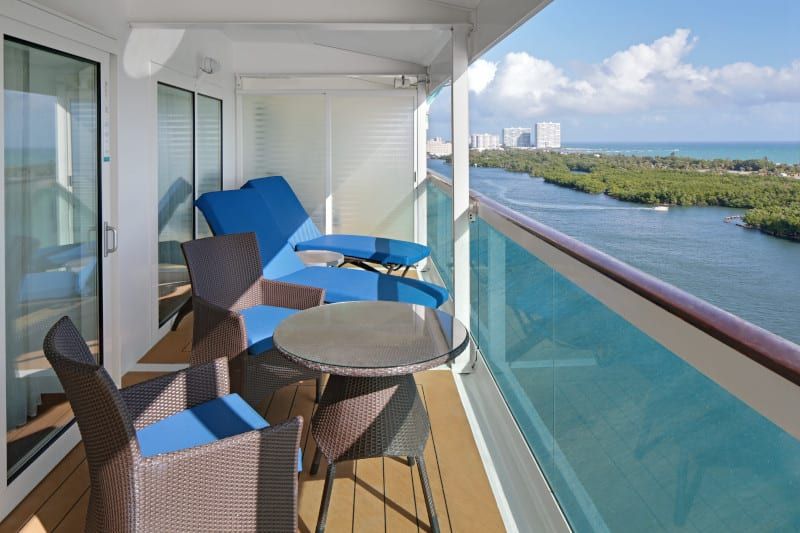 Freedom of the Seas Grand Suite - 1 Bedroom (GS) balcony