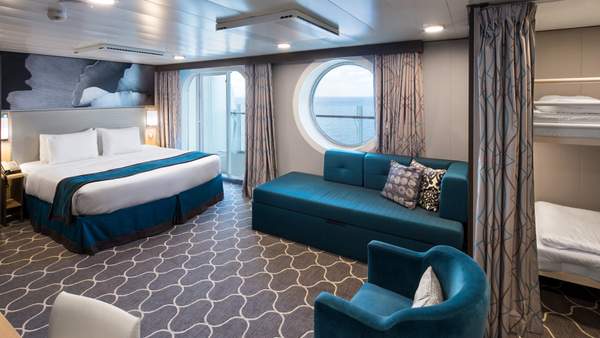 Harmony of the Seas Ultra Spacious Ocean View with Large Balcony (1A) cabin, photo 1 of 3