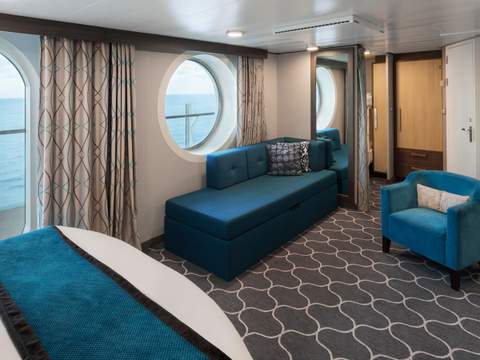 Harmony of the Seas Ultra Spacious Ocean View with Large Balcony (1A) cabin, photo 2 of 3 Harmony of the Seas Ultra Spacious Ocean View with Large Balcony (1A) cabin, photo 2 of 3