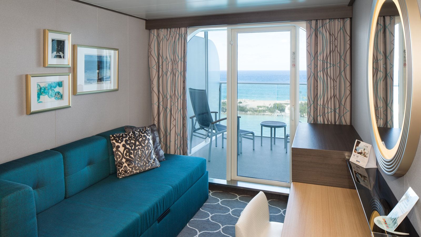 Harmony of the Seas Ocean View with Large Balcony (1C) cabin, photo 1 of 2
