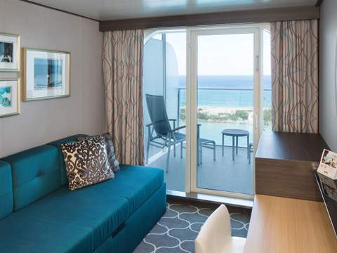 Harmony of the Seas Ocean View with Large Balcony (1C) cabin, photo 1 of 2 Harmony of the Seas Ocean View with Large Balcony (1C) cabin, photo 1 of 2