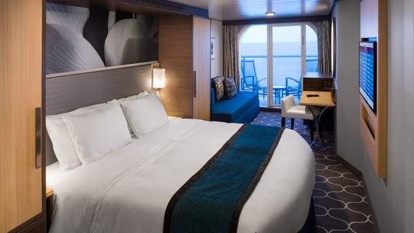 Harmony of the Seas Ocean View Balcony (3D) cabin, photo 1 of 3