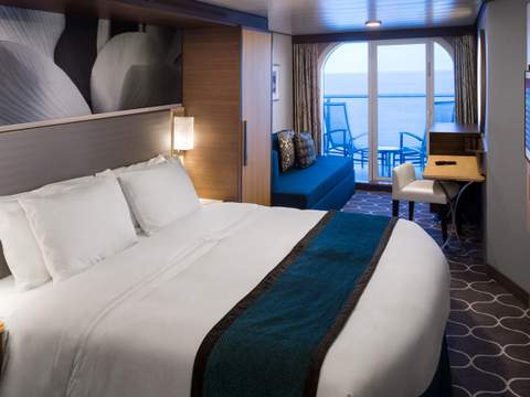 Harmony of the Seas Ocean View Balcony (CB) cabin, photo 1 of 2
