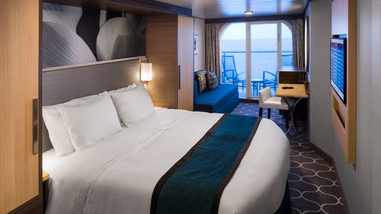 Harmony of the Seas Ocean View Balcony (CB) cabin, photo 1 of 2