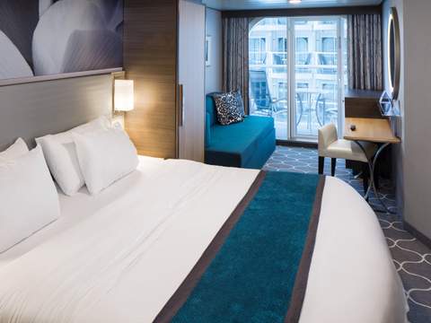 Harmony of the Seas Boardwalk View Balcony (1I) cabin, photo 1 of 4 Harmony of the Seas Boardwalk View Balcony (1I) cabin, photo 1 of 4