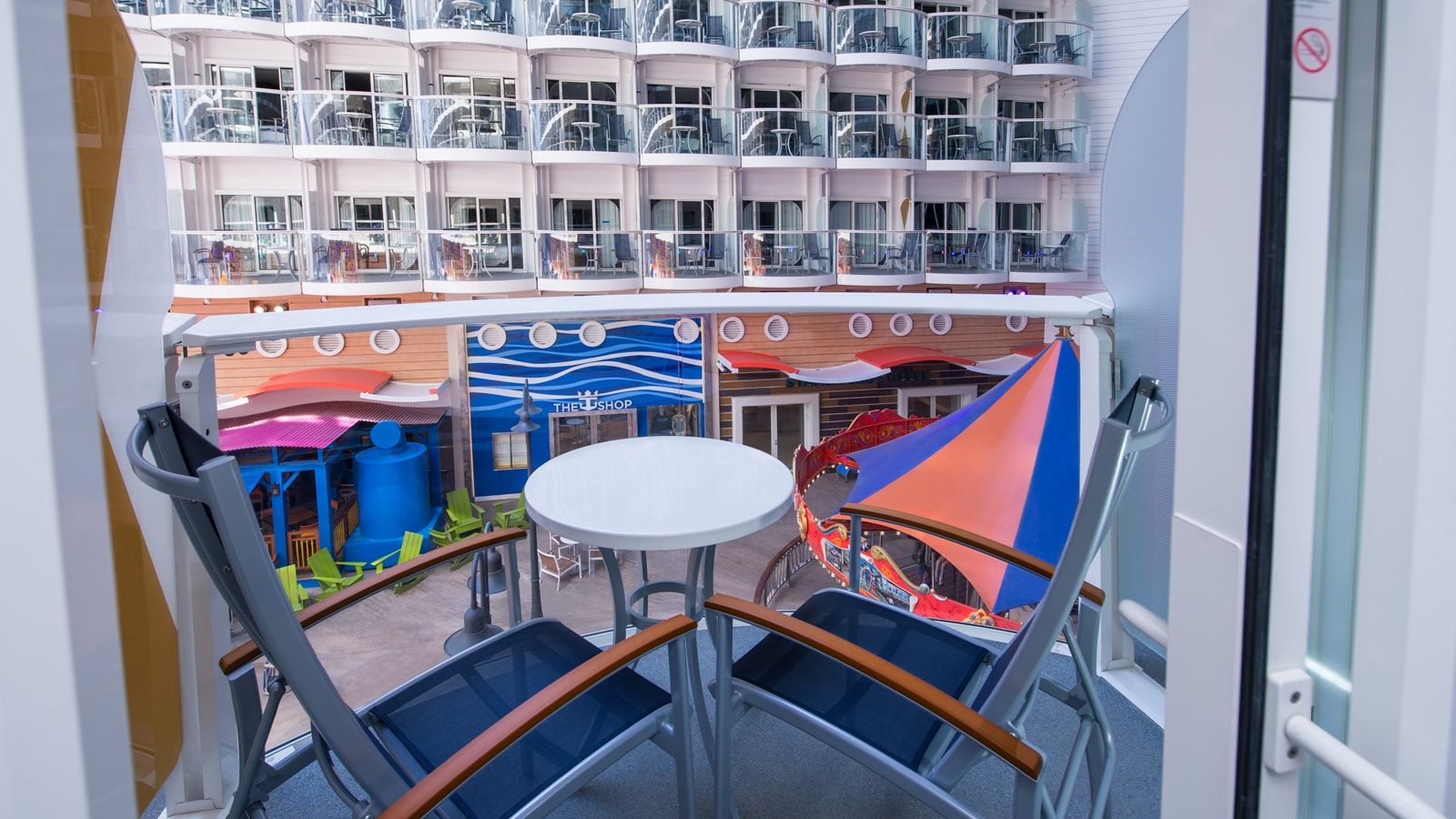 Harmony of the Seas Boardwalk View Balcony (1I) balcony