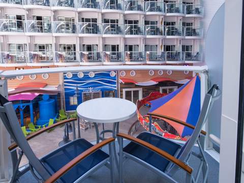 Harmony of the Seas Boardwalk View Balcony (1I) balcony Harmony of the Seas Boardwalk View Balcony (1I) balcony
