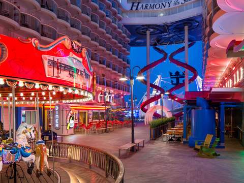Harmony of the Seas Boardwalk View Balcony (1I) view Harmony of the Seas Boardwalk View Balcony (1I) view
