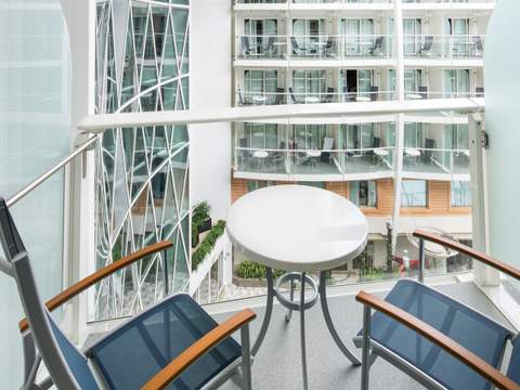 Harmony of the Seas Central Park View Balcony (1J) balcony, photo 1 of 2 Harmony of the Seas Central Park View Balcony (1J) balcony, photo 1 of 2