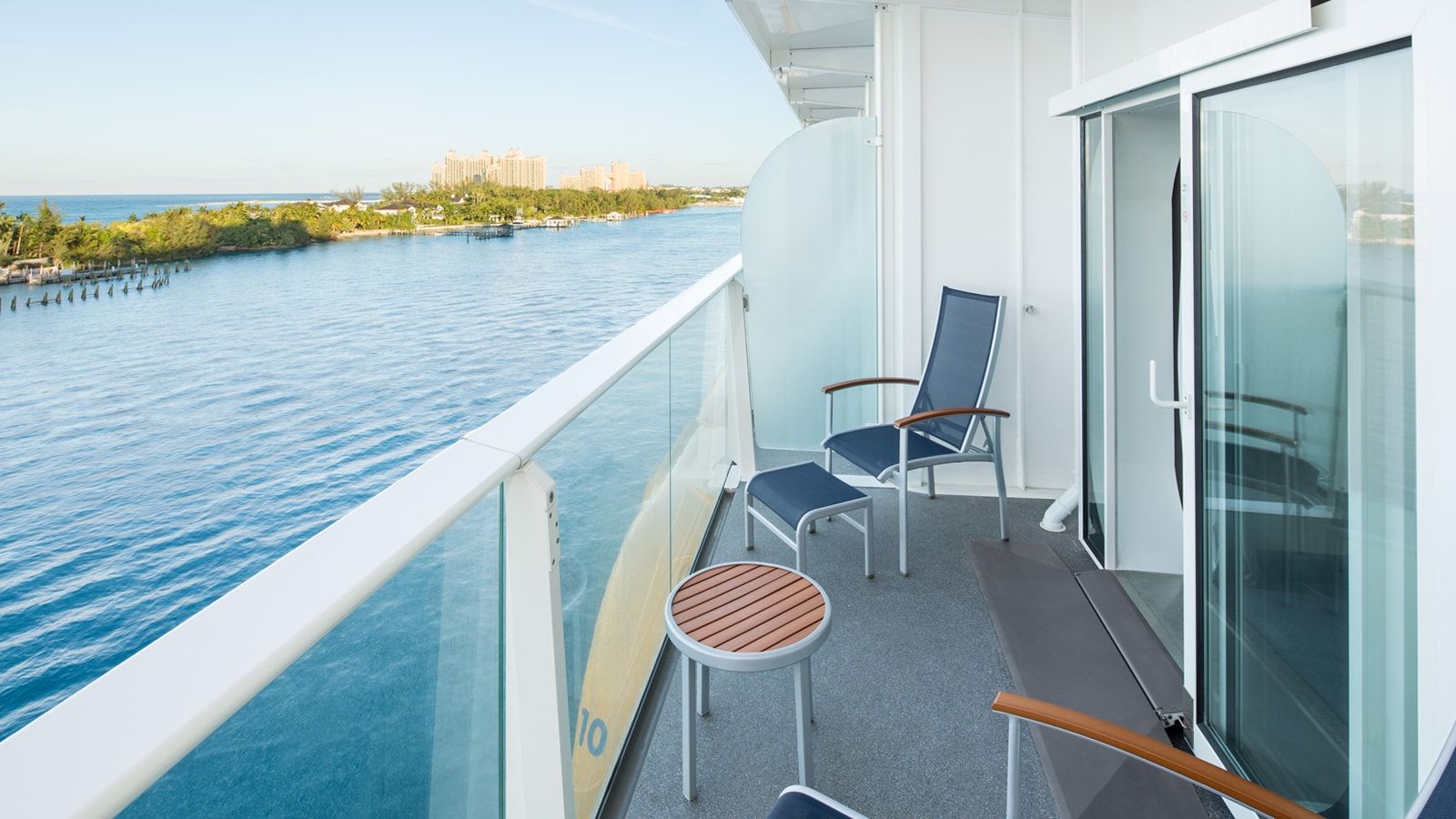 Harmony of the Seas Ocean View Balcony - Accessible (2D) balcony
