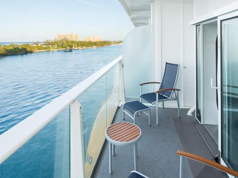 Harmony of the Seas Ocean View Balcony - Accessible (2D) balcony