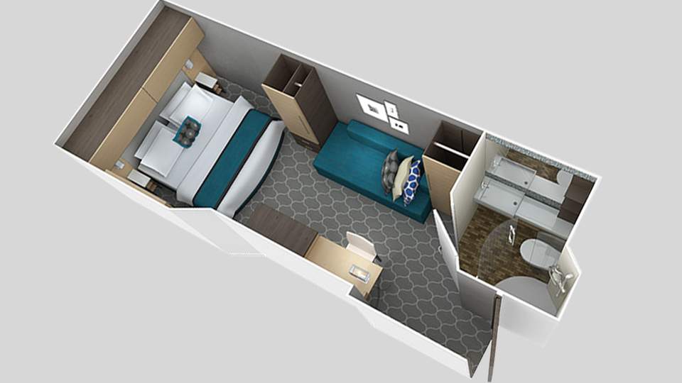 Harmony of the Seas Interior (4V) floor plan Harmony of the Seas Interior (4V) floor plan
