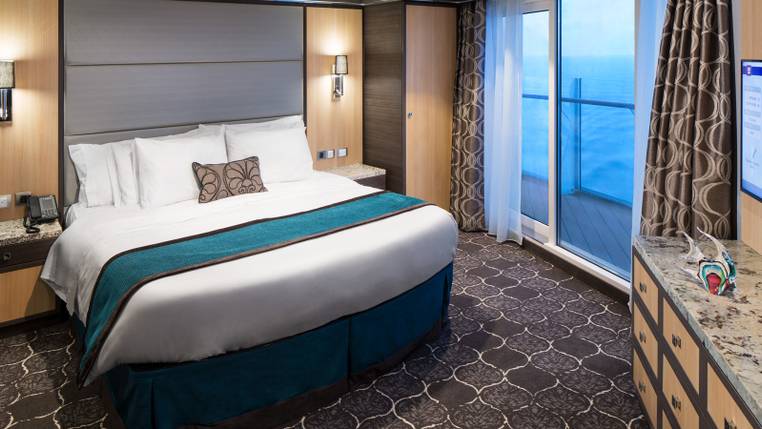 Harmony of the Seas Spacious AquaTheater Suite - 1 Bedroom (A3) bedroom