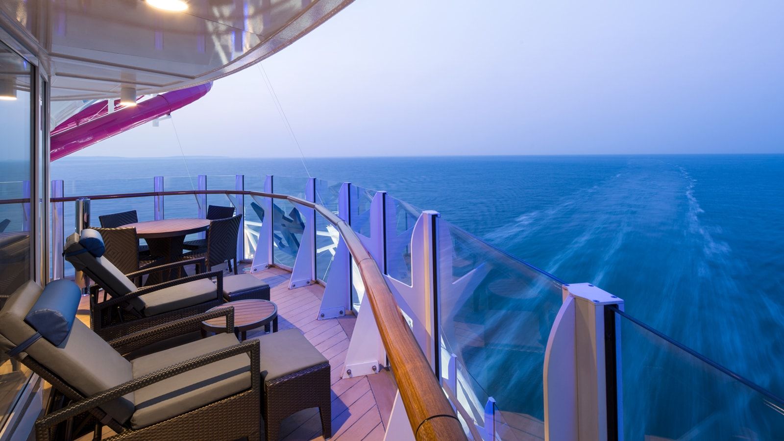 Harmony of the Seas Spacious AquaTheater Suite - 1 Bedroom (A3) balcony, photo 1 of 2