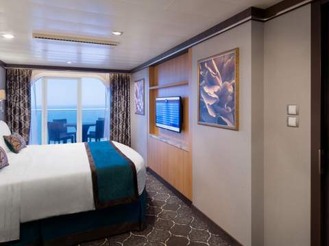 Harmony of the Seas Grand Suite - 2 Bedroom (GT) bedroom, photo 1 of 3