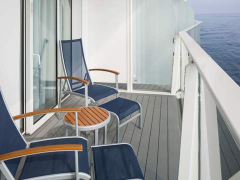 Harmony of the Seas Junior Suite (J3) balcony Harmony of the Seas Junior Suite (J3) balcony