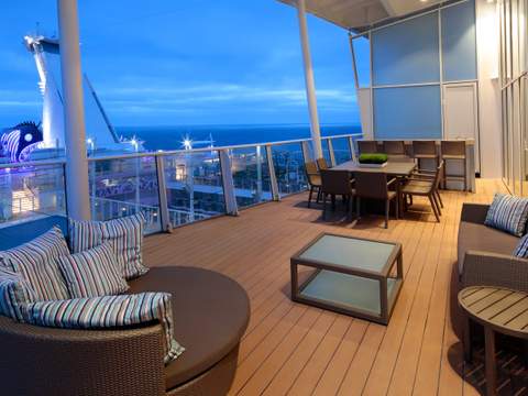 Harmony of the Seas Royal Loft Suite (RL) balcony, photo 1 of 2 Harmony of the Seas Royal Loft Suite (RL) balcony, photo 1 of 2