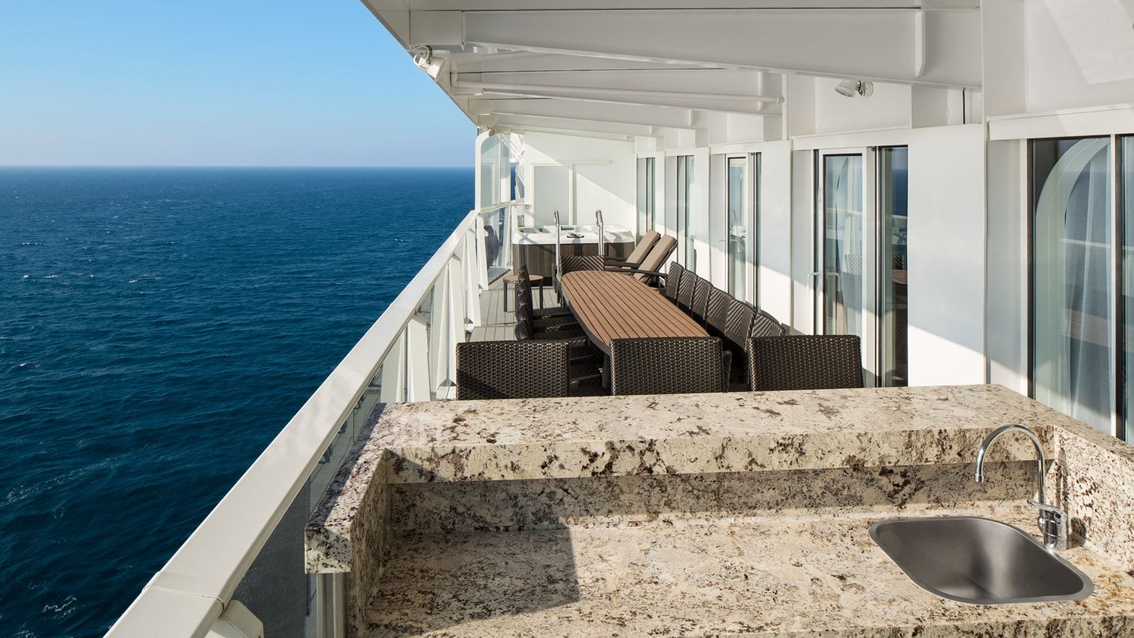 Harmony of the Seas Villa Suite - 4 Bedrooms (VS) balcony, photo 3 of 6