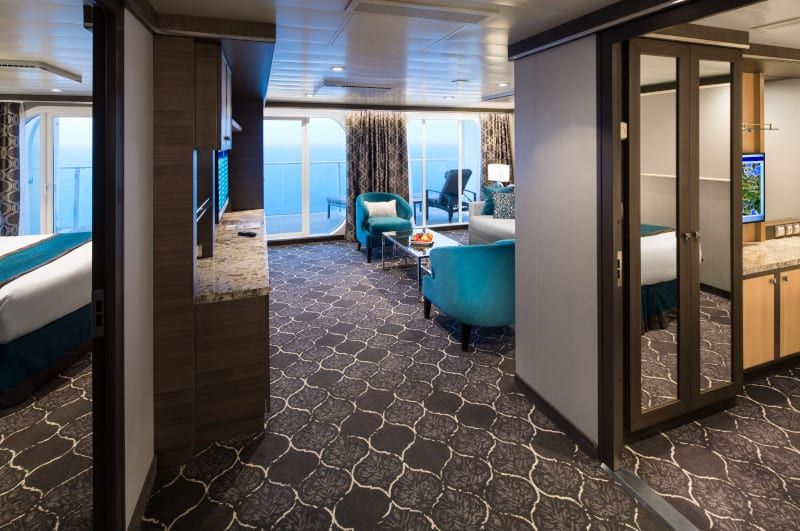 Harmony of the Seas Grand Suite - 2 Bedroom (GT) living area, photo 4 of 4