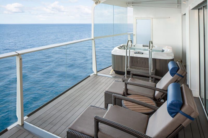 Harmony of the Seas Villa Suite - 4 Bedrooms (VS) balcony, photo 5 of 6