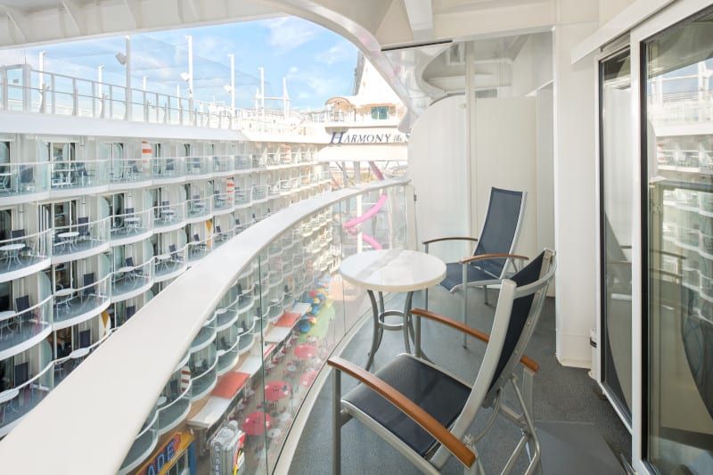 Harmony of the Seas Boardwalk View Balcony - Accessible (1I) balcony, photo 2 of 2