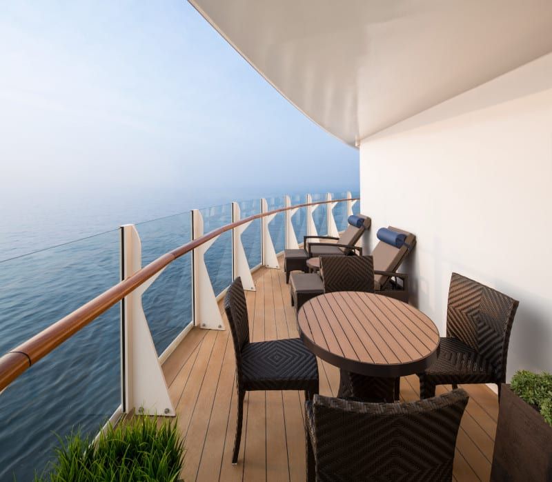 Harmony of the Seas Spacious AquaTheater Suite - 1 Bedroom (A3) balcony, photo 2 of 2